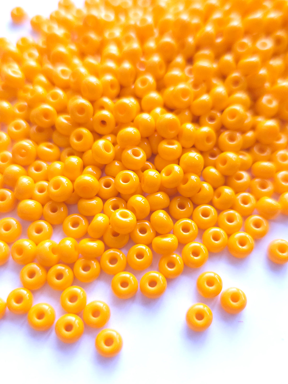 Tsjechische Rocailles 6/0 Lt Orange
