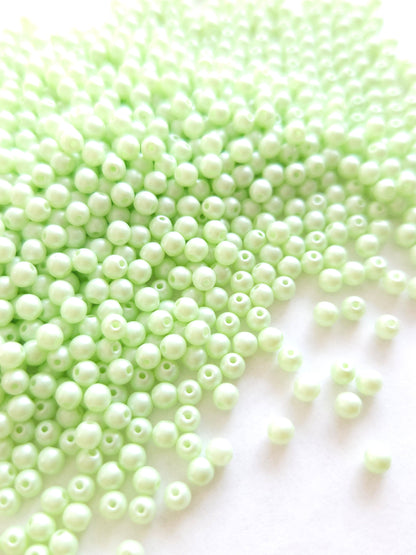 Tsjechische glaskralen 3mm rond &