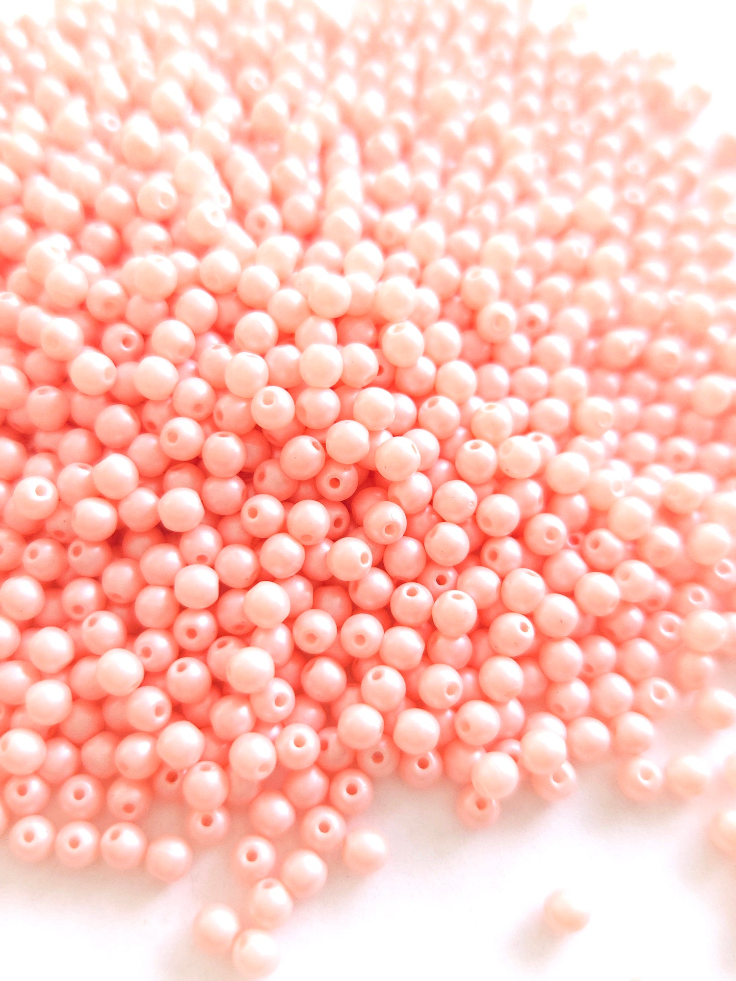 Tsjechische glaskralen 3mm rond &