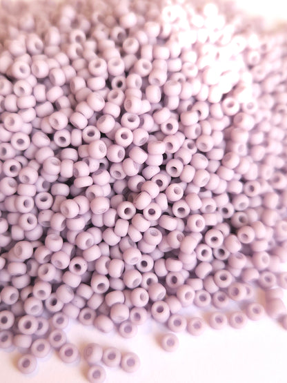 Miyuki Rocailles 8/0 Matted Opaque Lt. Mauve