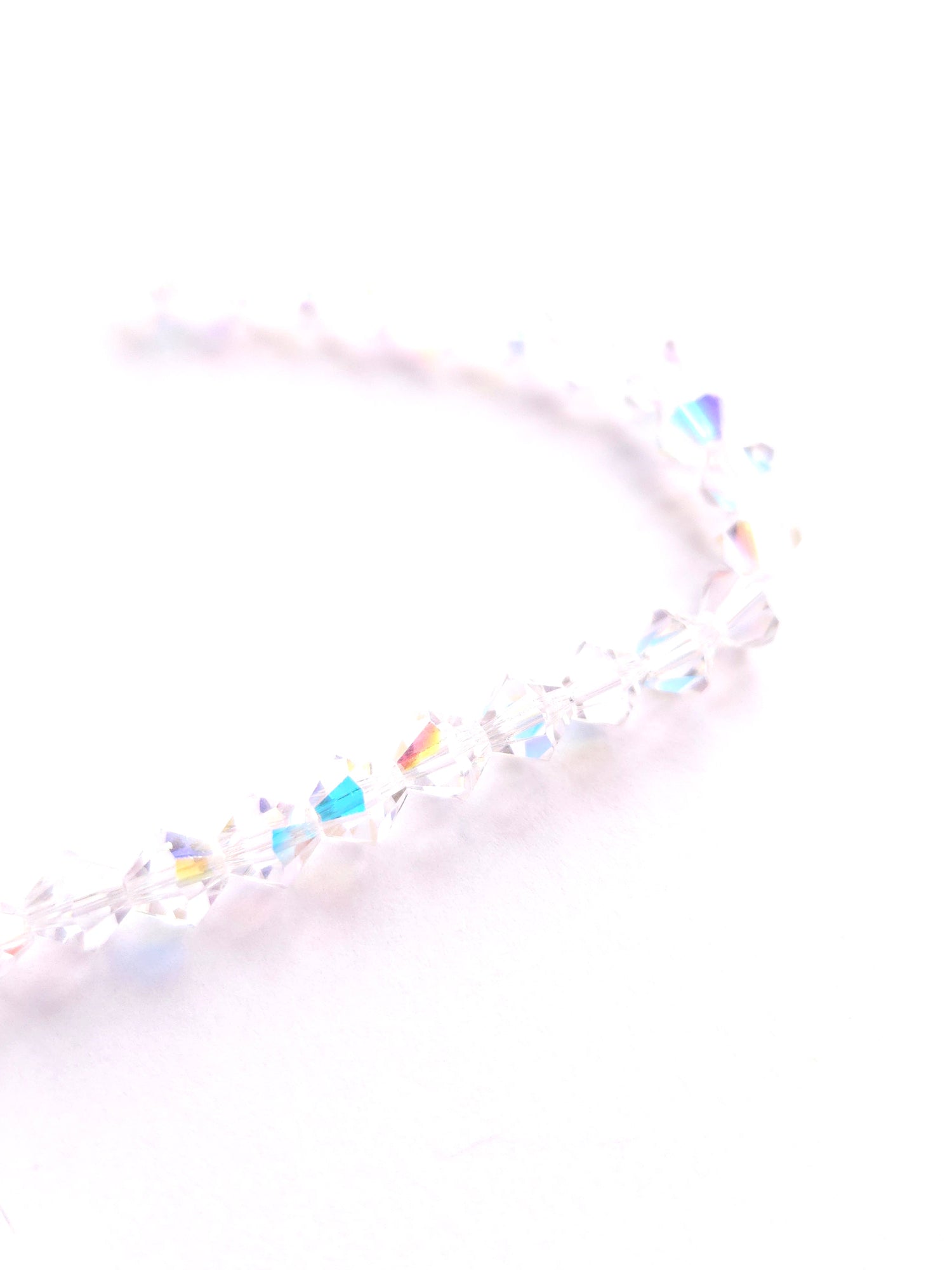 Preciosa Bicone 6mm Crystal AB 21st