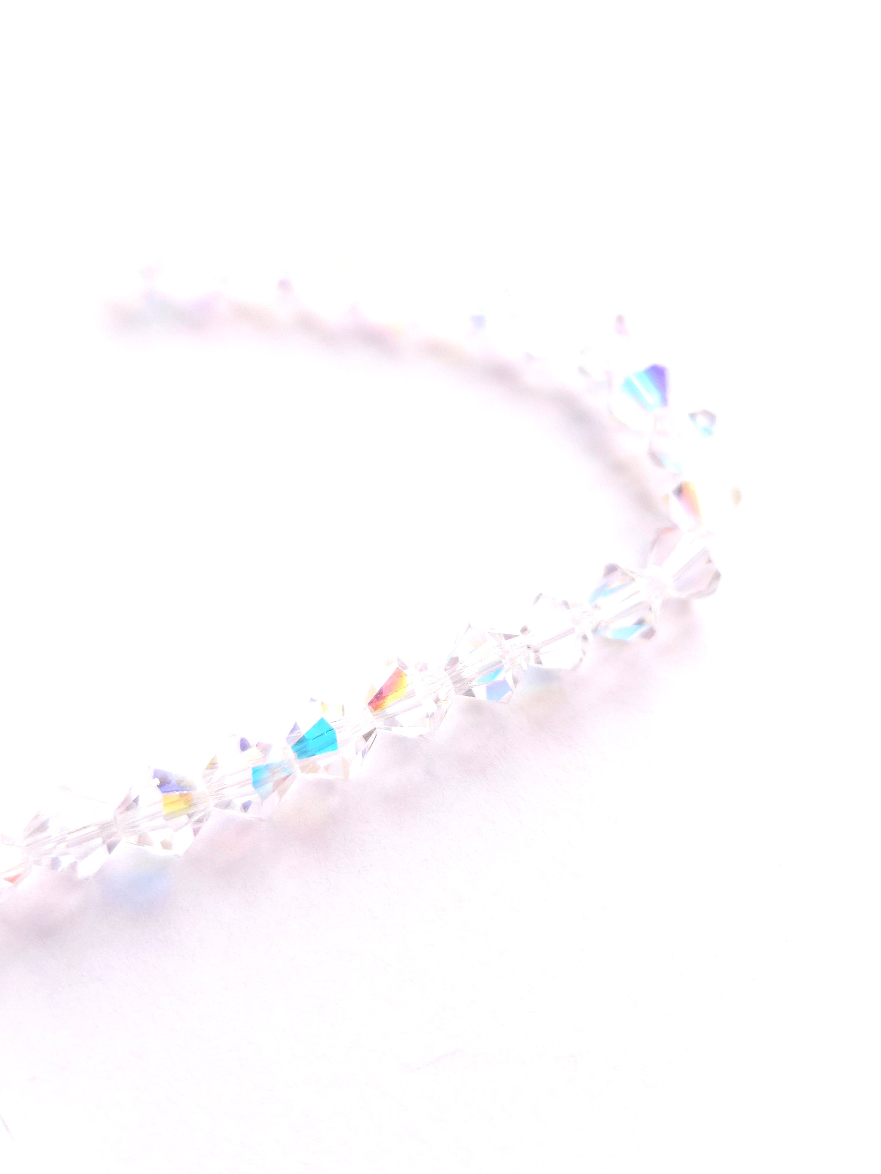 Preciosa Bicone 6mm Crystal AB 21st