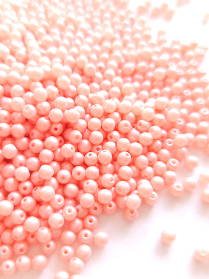 Tsjechische glaskralen 3mm rond &