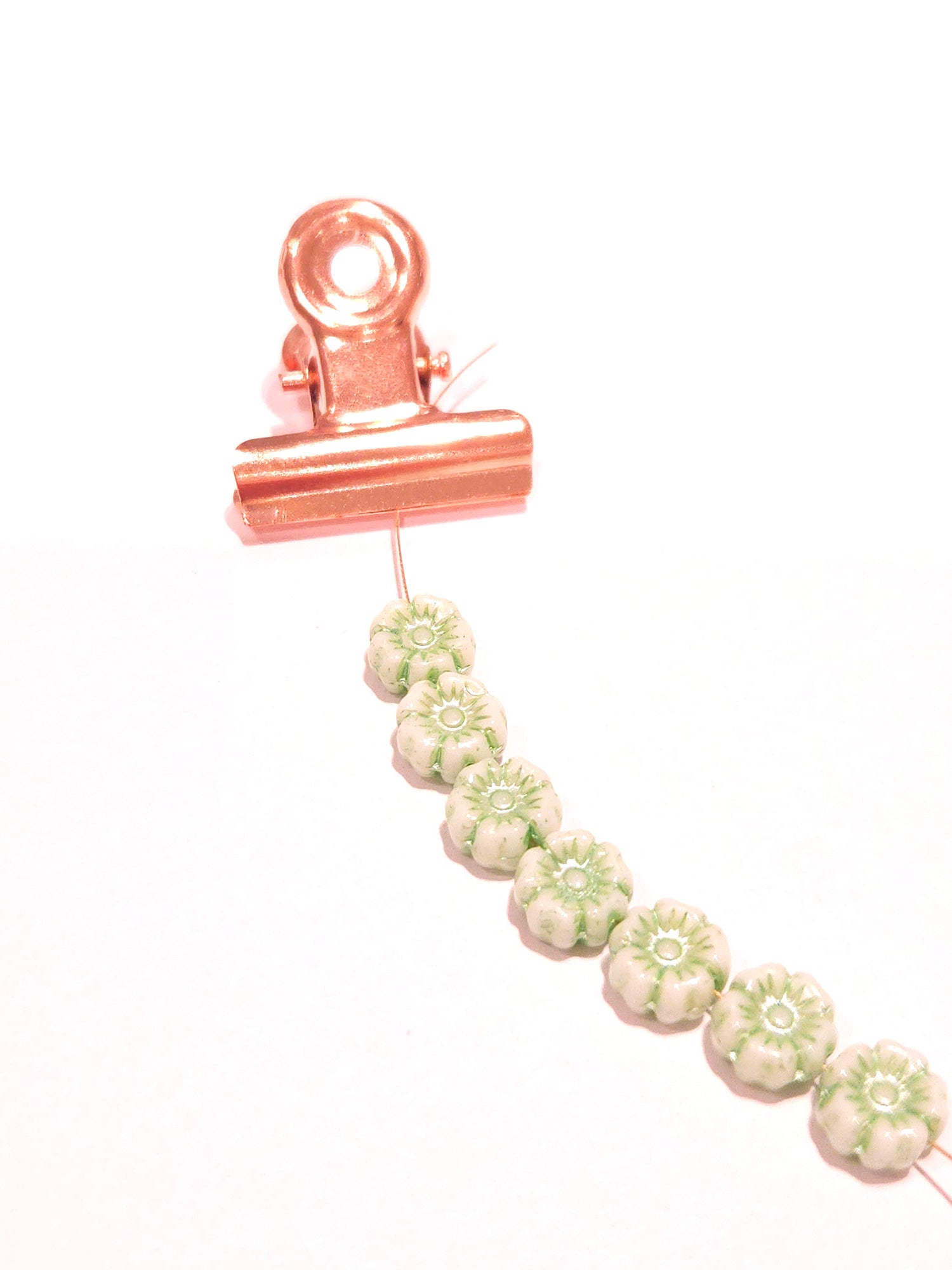 Rijg Stopper rosé goud