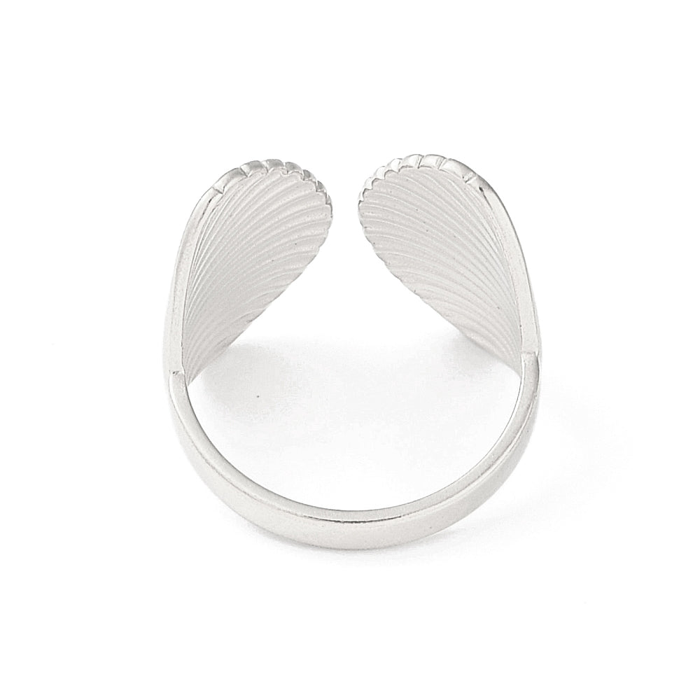 RVS Schelp ring