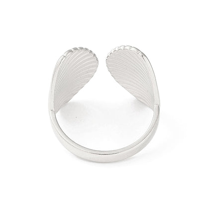 RVS Schelp ring