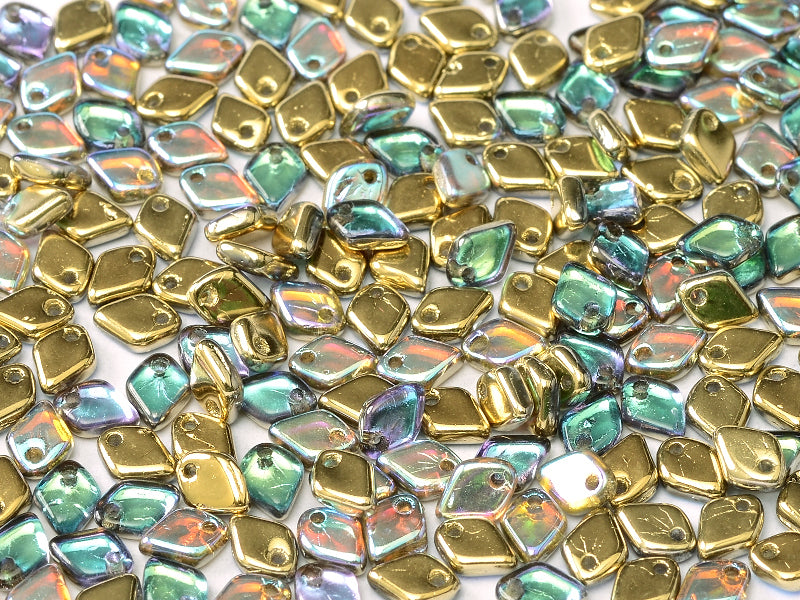 Dragon® Scale 1,5 x 5 mm Crystal Golden Rainbow