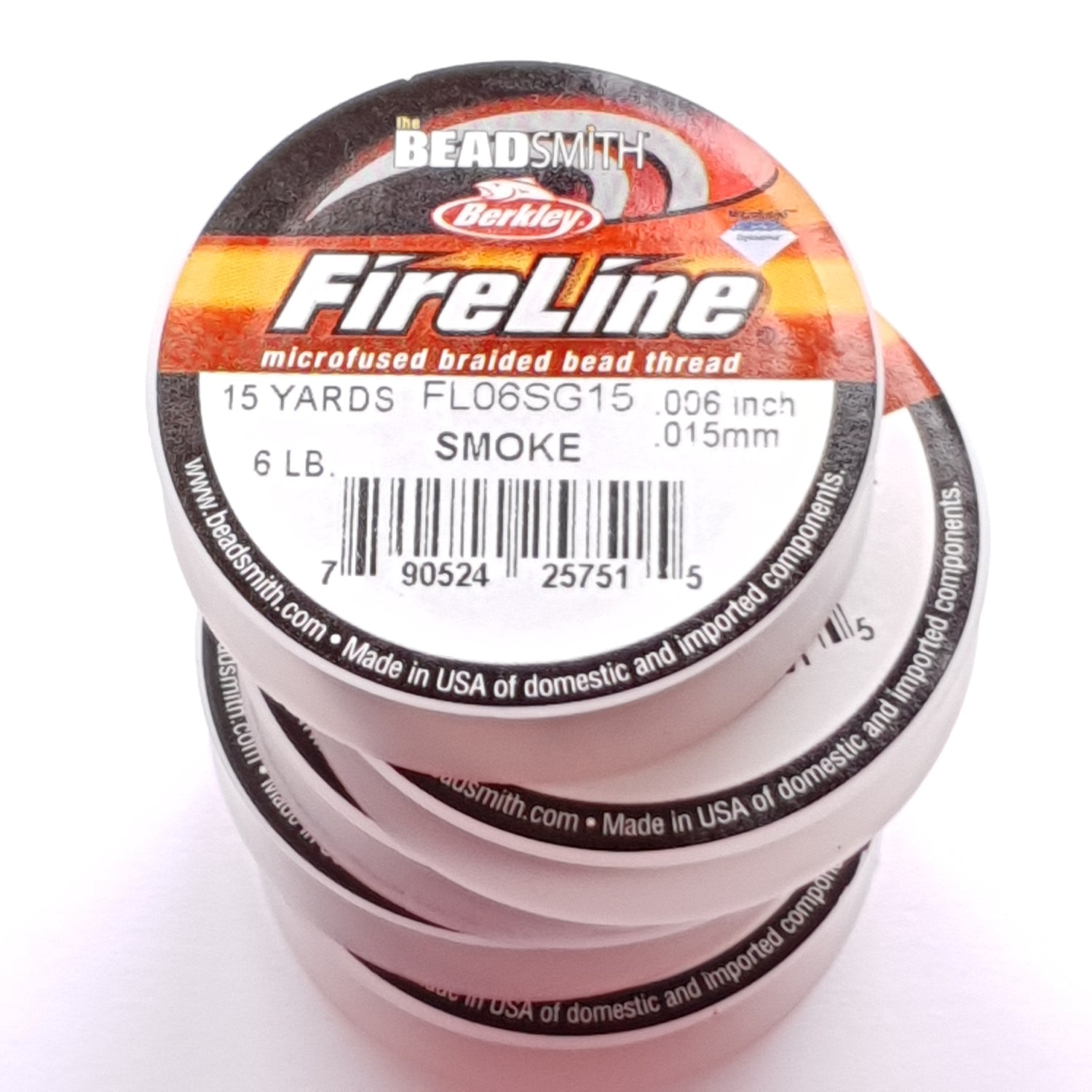 Berkley Bead Smith FireLine 0.15mm 13 meter Smoke Grey