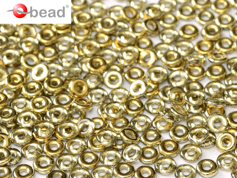 O bead ® 1 x 4 mm Crystal Amber 26441