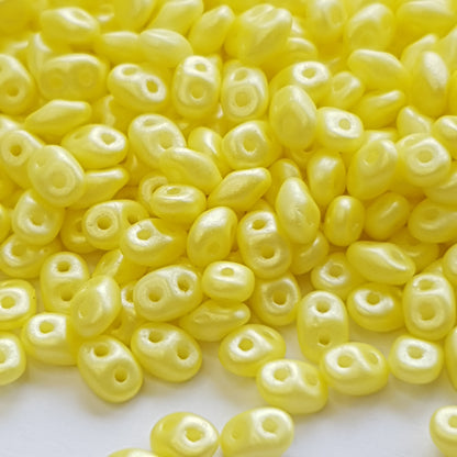 Superduo 5x2mm Pearl Shine Yellow