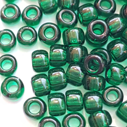 TR-08-939 : TOHO - Round 8/0 : Transparent Green Emerald